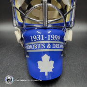 Curtis Joseph Signed Goalie Mask Toronto Maple Leaf Garden Signature Edition Tribute