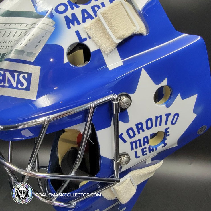 Curtis Joseph Signed Goalie Mask Toronto Maple Leaf Garden Signature Edition Tribute