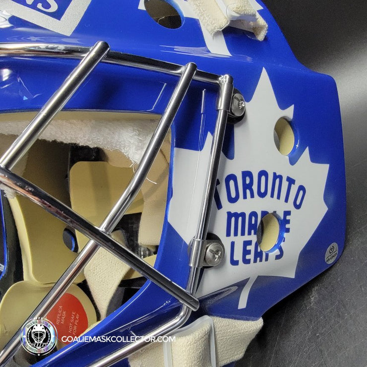 Curtis Joseph Signed Goalie Mask Toronto Maple Leaf Garden Signature Edition Tribute