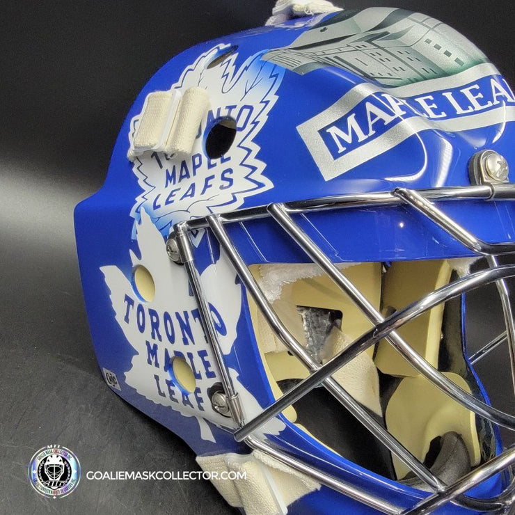 Curtis Joseph Signed Goalie Mask Toronto Maple Leaf Garden Signature Edition Tribute