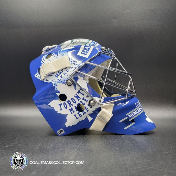 Curtis Joseph Signed Goalie Mask Toronto Maple Leaf Garden Signature Edition Tribute