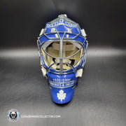 Curtis Joseph Signed Goalie Mask Toronto Maple Leaf Garden Signature Edition Tribute