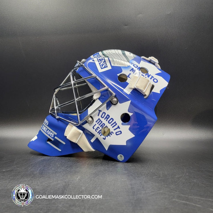 Curtis Joseph Signed Goalie Mask Toronto Maple Leaf Garden Signature Edition Tribute