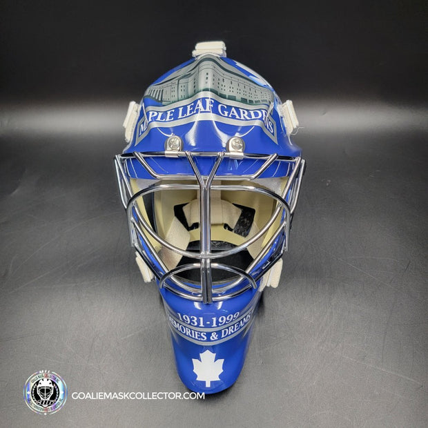 Curtis Joseph Signed Goalie Mask Toronto Maple Leaf Garden Signature Edition Tribute