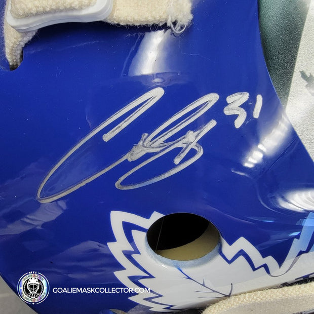 Curtis Joseph Signed Goalie Mask Toronto Maple Leaf Garden Signature Edition Tribute
