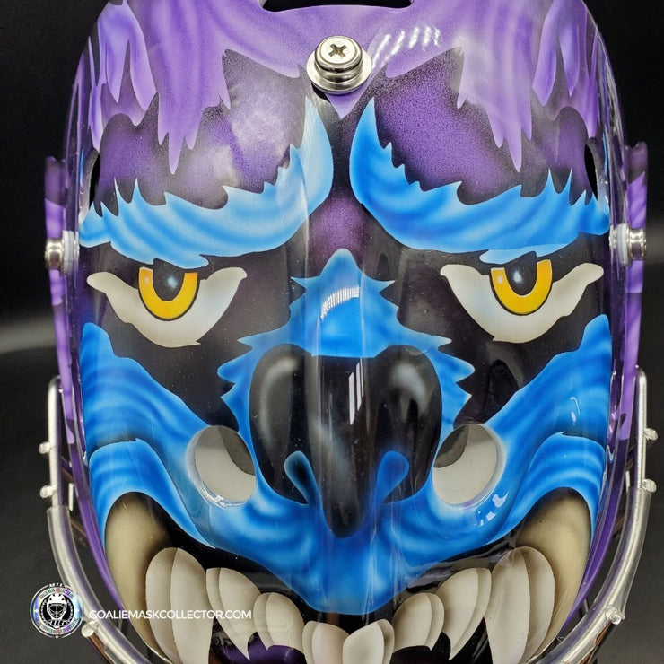 Custom Goalie Mask Send-in Painting - Cujo Serenade