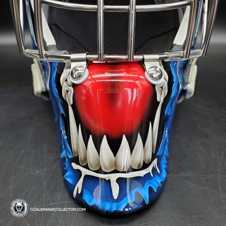 Custom Goalie Mask Send-in Painting - Cujo Serenade – Goalie Mask Collector