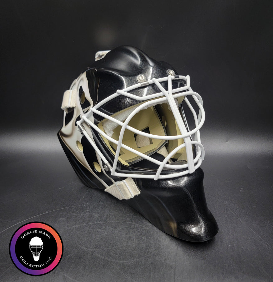 Custom Painted Goalie Mask: Scream Movie Tribute