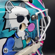 Custom Painted Goalie Mask: Andrei Vasilevskiy Unsigned Goalie Mask Tampa Bay 2023 All-Star Tribute