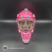 Carey Price Inspired Goalie Mask 2017 Montreal NHL 100 PINK & Silver "Hockey Fights Cancer" Signature Edition Autographed Tribute