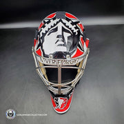 Custom Painted Goalie Mask: FDNY Rey Pfeifer Foundation