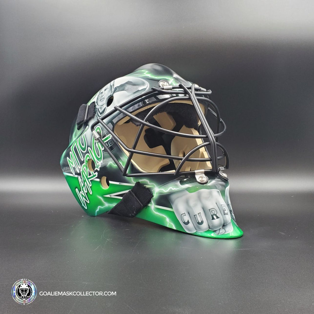 Custom Painted Goalie Mask: Liam Foundation "Knuckles Nilan"