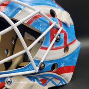 Custom Painted Goalie Mask: Mike Condon Inspired Goalie Mask Unsigned "Winter Classic - Winter Memories" Montreal Canadiens