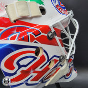 Custom Painted Goalie Mask: Montreal Canadiens All Historical Logos