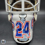 Custom Painted Goalie Mask: Montreal Canadiens All Historical Logos