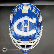Custom Painted Goalie Mask: Montreal Canadiens Goalie Mask Unsigned Ilya Samsonov 2023 Inspired