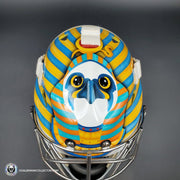 Custom Painted Goalie Mask: Stephane Fiset Goalie Mask Unsigned Los Angeles Inspired