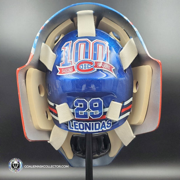 Custom Painted Goalie Mask: Stewart Skinner Inspired Goalie Mask 2023 Montreal Canadiens