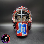 Custom Painted Goalie Mask: Houston Texas