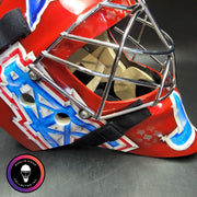 Custom Painted Goalie Mask: Houston Texas