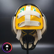 Custom Painted Goalie Mask: Patrick Roy GREEN Tribute with Custom Add-Ons