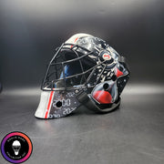 Custom Painted Goalie Mask: Time Is Precious