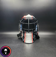 Custom Painted Goalie Mask: Time Is Precious
