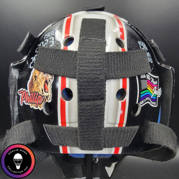 Custom Painted Goalie Mask: Time Is Precious