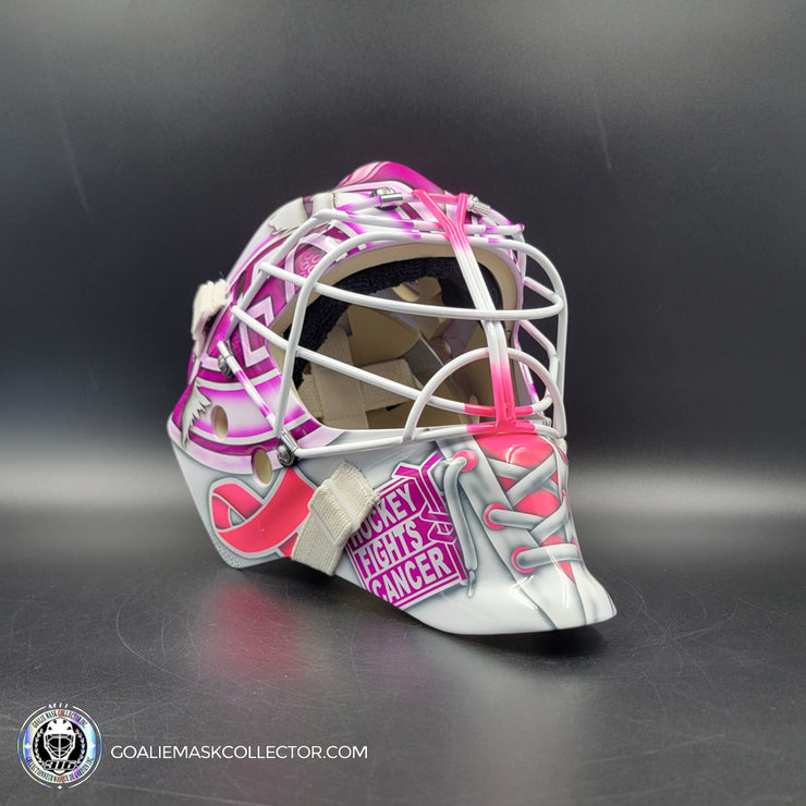 Custom: Sergei Bobrovsky Meets Carey Price Goalie Mask Unsigned Montreal Canadiens "Hockey Fights Cancer" Tribute