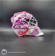 Custom: Sergei Bobrovsky Meets Carey Price Goalie Mask Unsigned Montreal Canadiens "Hockey Fights Cancer" Tribute