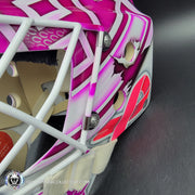 Custom: Sergei Bobrovsky Meets Carey Price Goalie Mask Unsigned Montreal Canadiens "Hockey Fights Cancer" Tribute