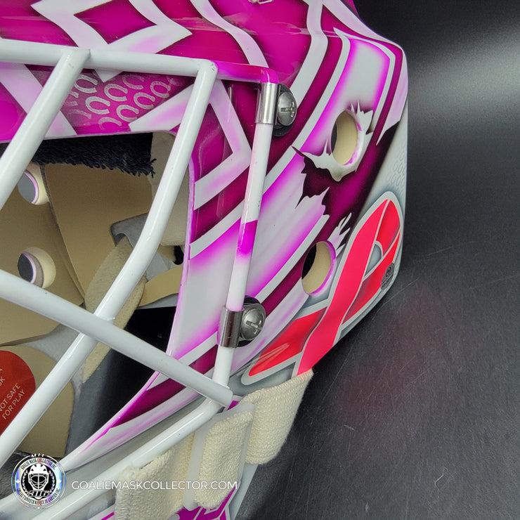 Custom: Sergei Bobrovsky Meets Carey Price Goalie Mask Unsigned Montreal Canadiens "Hockey Fights Cancer" Tribute