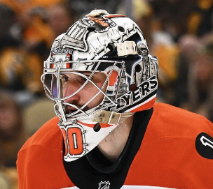 Presale: Dan Vladar Goalie Mask Unsigned 2026 Philadelphia Tribute