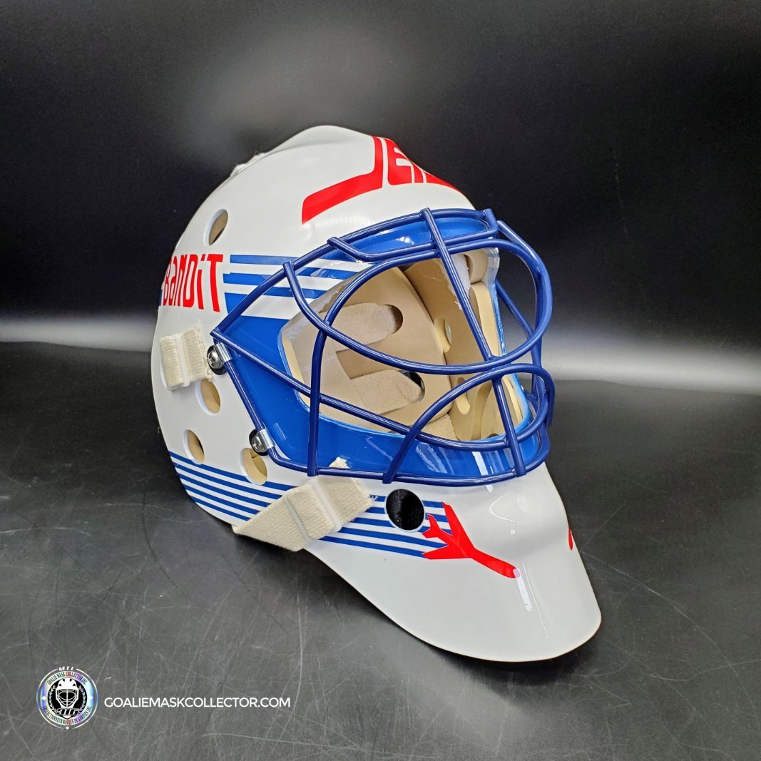 Daniel Berthiaume Goalie Mask Unsigned Montreal Winnipeg Tribute