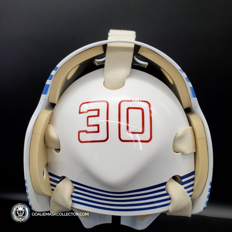 Daniel Berthiaume Goalie Mask Unsigned Montreal Winnipeg Tribute