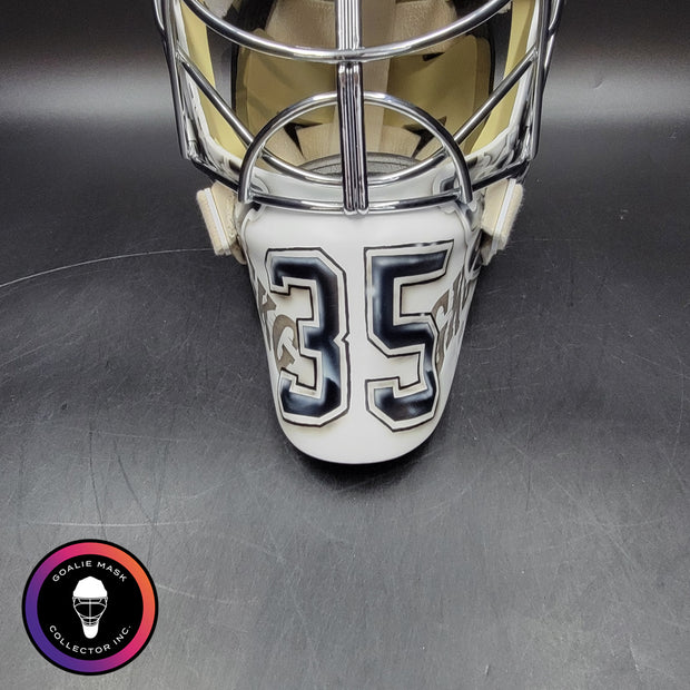 Darcy Kuemper Goalie Mask Unsigned 2025 Los Angeles Tribute
