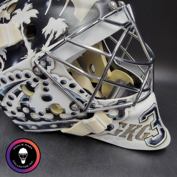 Darcy Kuemper Goalie Mask Unsigned 2025 Los Angeles Tribute