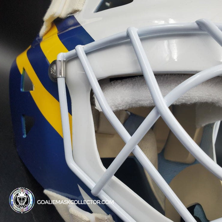 Daren Puppa Goalie Mask Unsigned Buffalo V1 Tribute