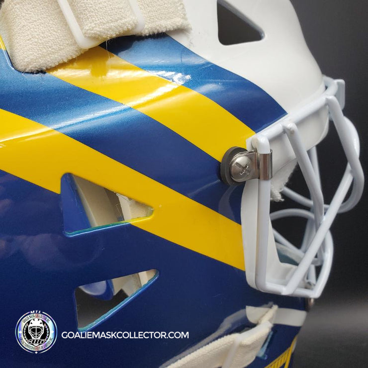 Daren Puppa Goalie Mask Unsigned Buffalo V1 Tribute