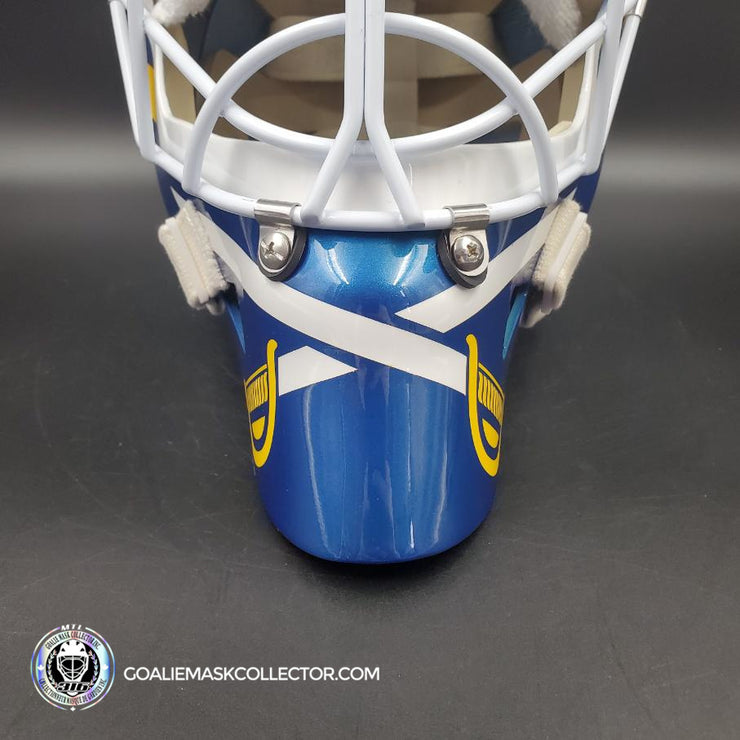 Daren Puppa Goalie Mask Unsigned Buffalo V1 Tribute