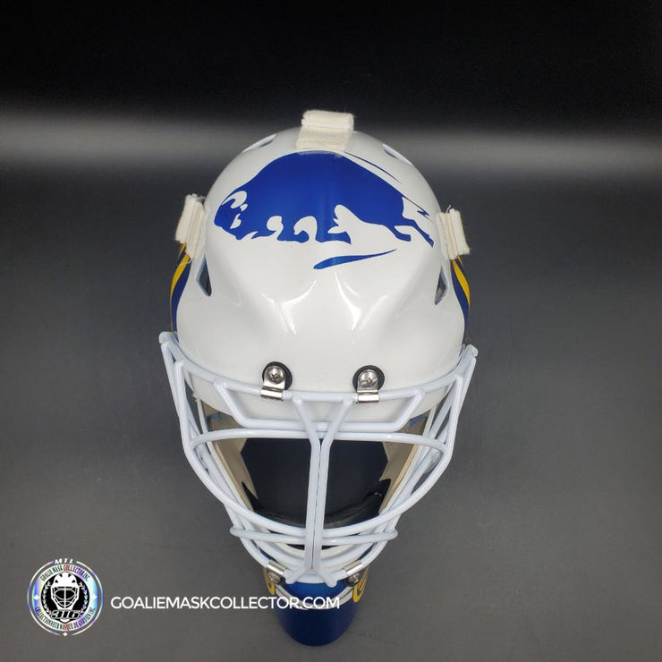 Daren Puppa Goalie Mask Unsigned Buffalo V1 Tribute