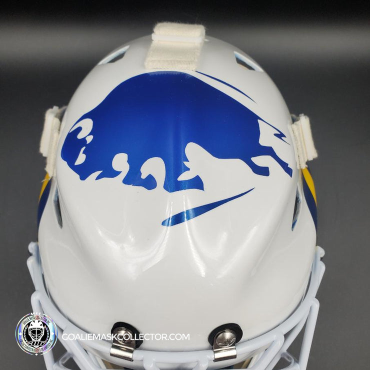 Daren Puppa Goalie Mask Unsigned Buffalo V1 Tribute