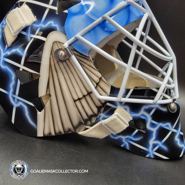 Daren Puppa Signed Goalie Mask Tampa Bay V1 Signature Edition Autographed