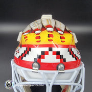Darren Pang Signed Goalie Mask Autographed Chicago Signature Edition