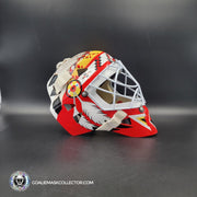 Darren Pang Signed Goalie Mask Autographed Chicago Signature Edition