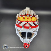 Darren Pang Signed Goalie Mask Autographed Chicago Signature Edition