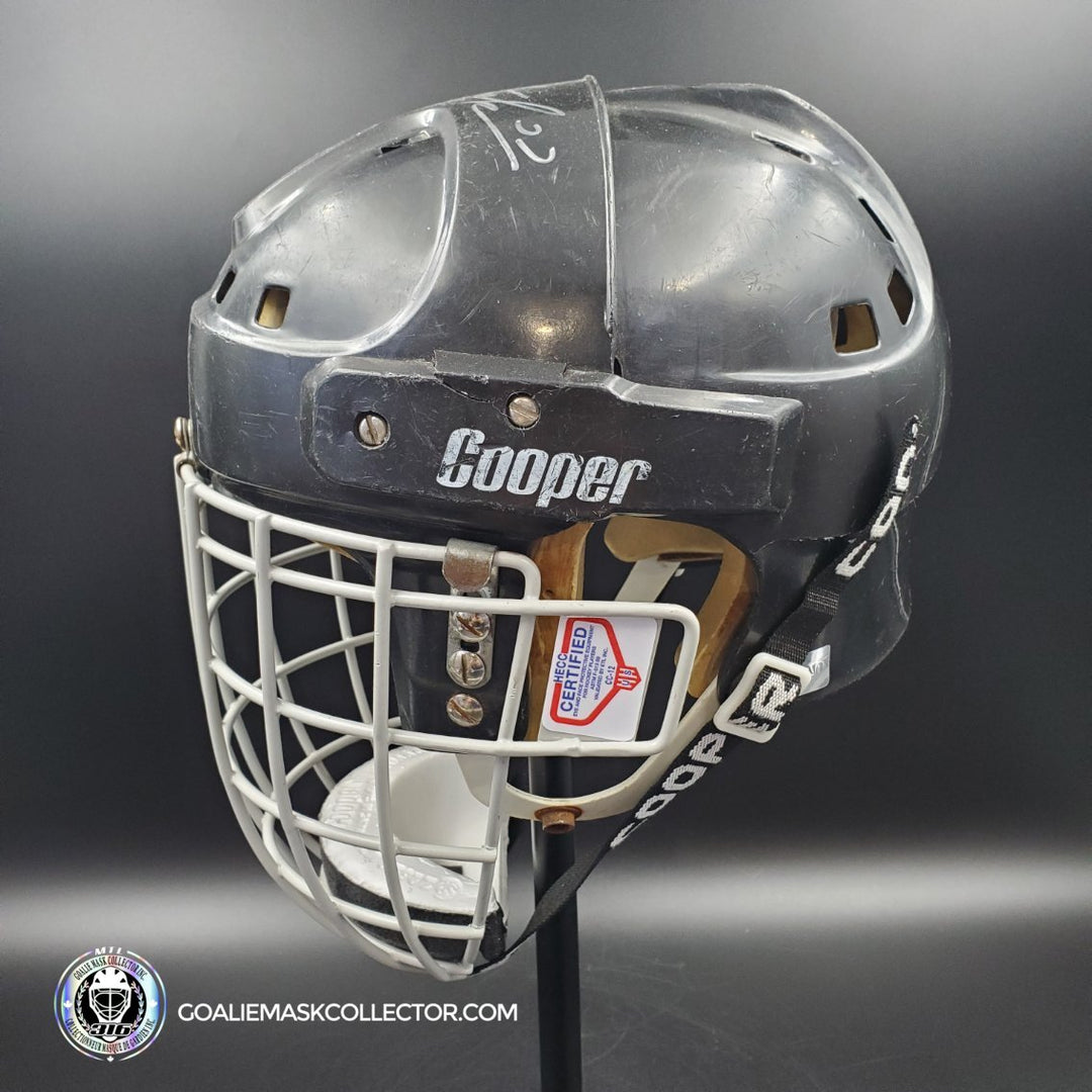 Dominik Hasek Autographed Signed Goalie Mask Buffalo Black Dominik Hasek Autographed Signed Goalie Mask Buffalo Black