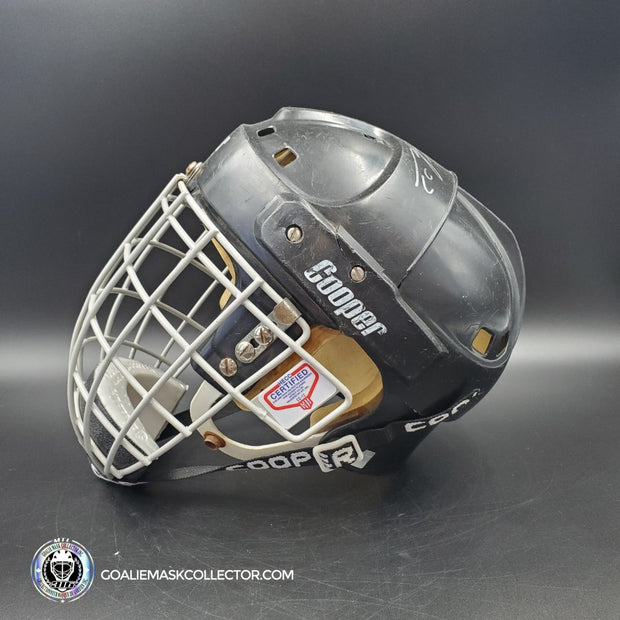 Dominik Hasek Autographed Signed Goalie Mask Buffalo Black Cooper SK AS Edition AS-03080