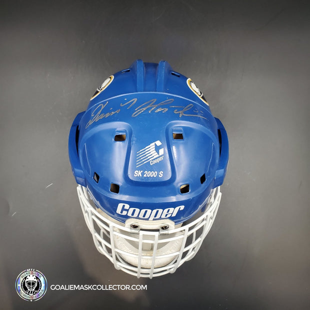 Dominik Hasek Signed Goalie Mask Buffalo Blue Cooper SK Edition Autographed AS-03063