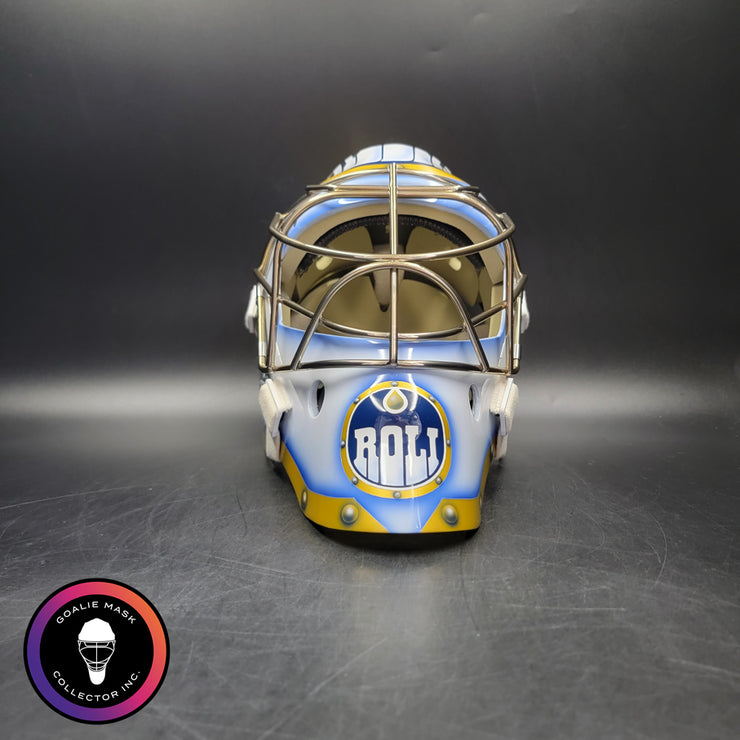 Dwayne Roloson Signed Goalie Mask 2006 Edmonton Signature Edition Auto ...